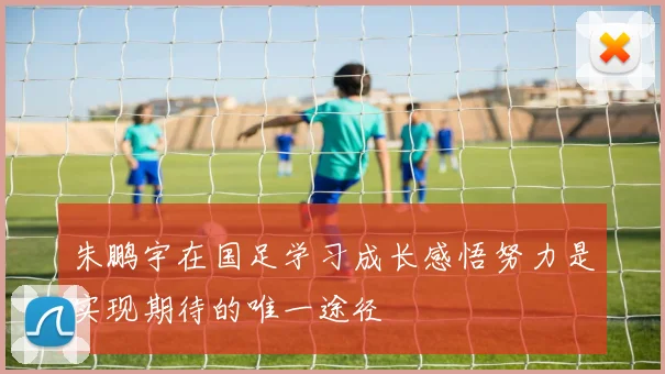 朱鹏宇在国足学习成长感悟努力是实现期待的唯一途径